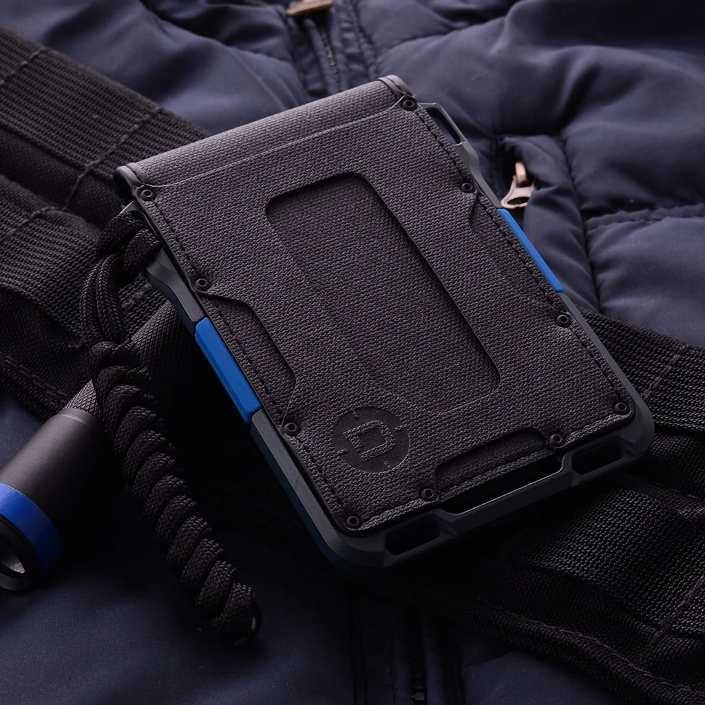 M1 Maverick™ Bifold Wallet - Spec-Ops - 4 Pocket DTEX - Blueline - Image 4