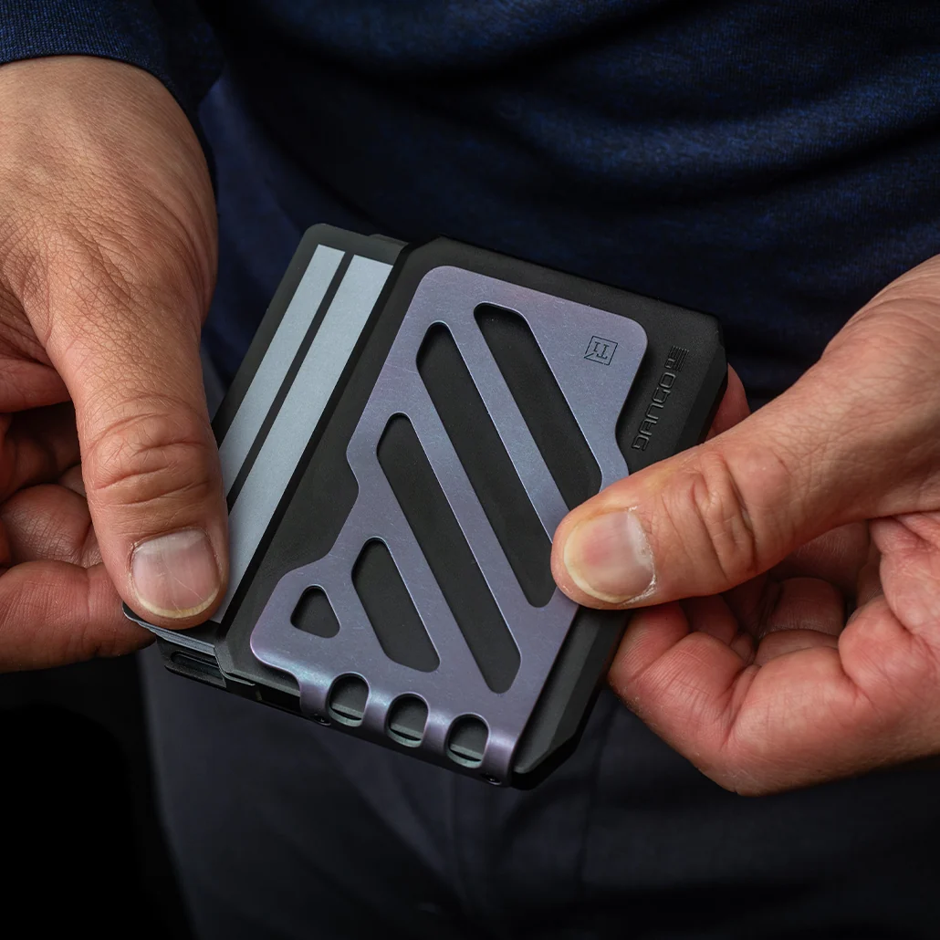 SK1 Special Edition Burple Titanium Clip - Image 12
